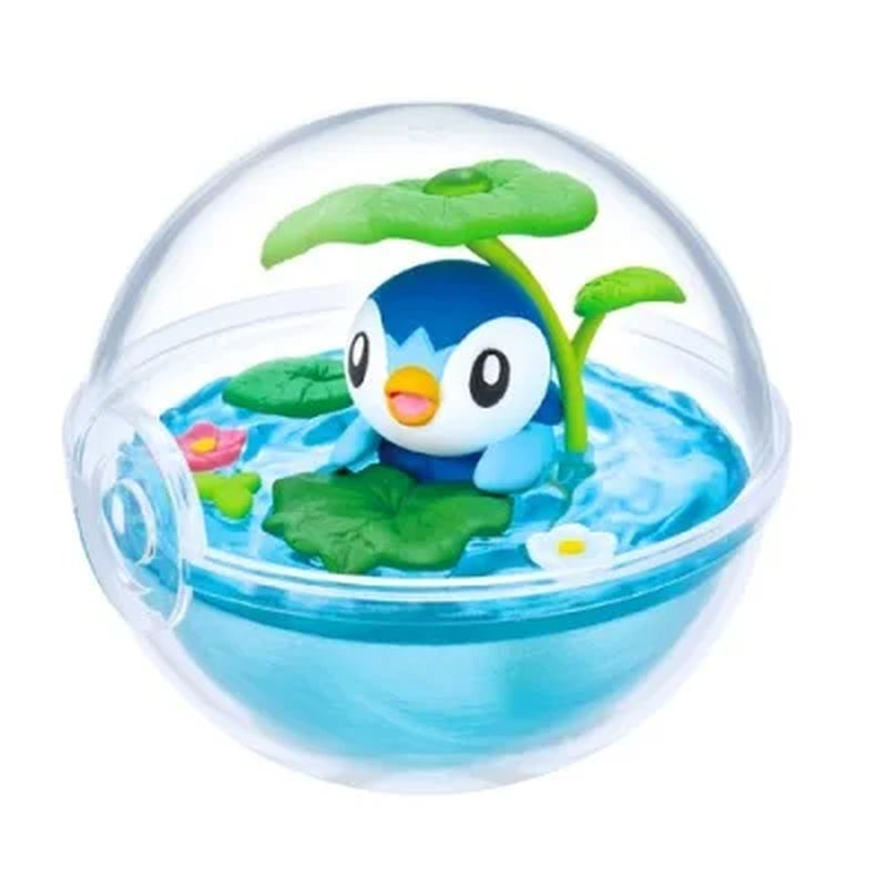 Genuine Pokemon Action Figure Gashapon Model Toys Pikachu Torchic Jigglypuff Meowth Dragonite Piplup Luxray Cute Elf Ball Gifts