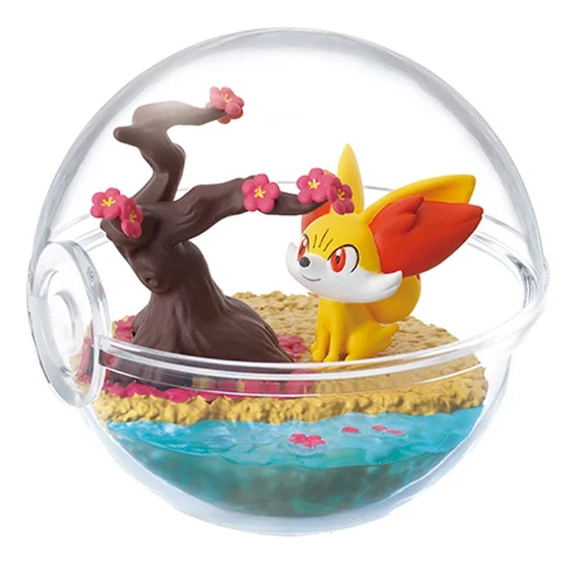 Bandai Genuine Pokemon Elf Ball CANDY TOY Alcremie Pikachu Mantyke Mimikyu Pumpkaboo Fennekin Emolga Anime Action Figure Toys