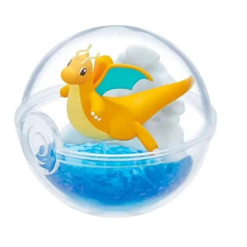 Genuine Pokemon Action Figure Gashapon Model Toys Pikachu Torchic Jigglypuff Meowth Dragonite Piplup Luxray Cute Elf Ball Gifts