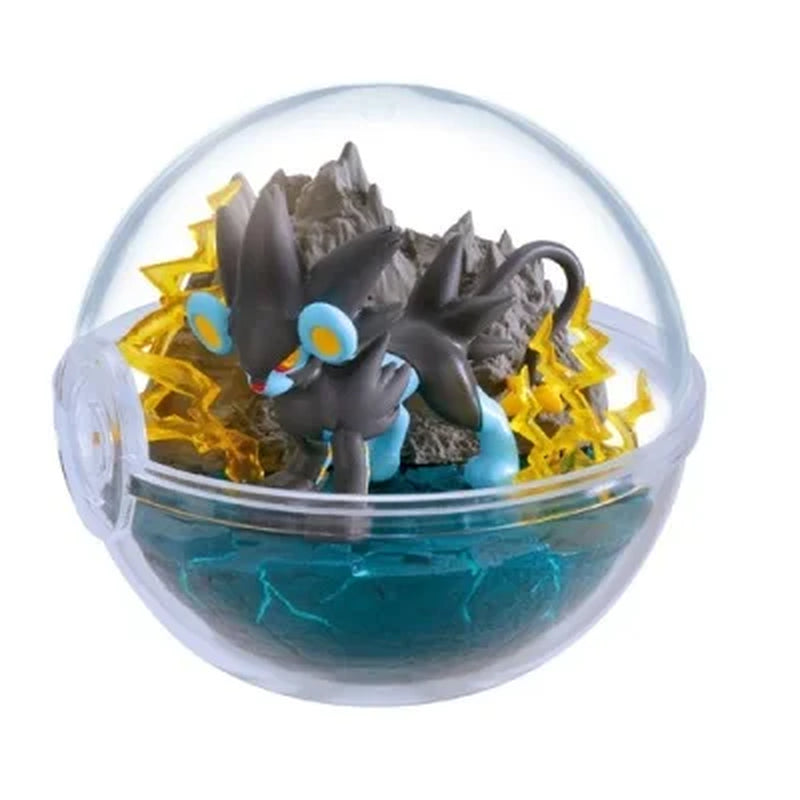 Genuine Pokemon Action Figure Gashapon Model Toys Pikachu Torchic Jigglypuff Meowth Dragonite Piplup Luxray Cute Elf Ball Gifts