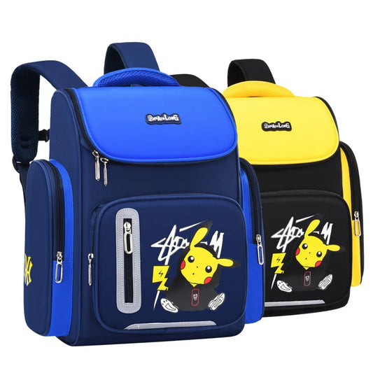 Anime Pokemon Backpack Primary School Schoolbag Pikachu Cartoon Children Backpack Space Schoolbag High Quality Waterproof Bags